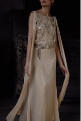 NIDODILEDA Blanche Top Dress Silvery Nude Μπεζ Τοπ Φόρεμα