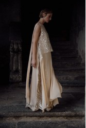 NIDODILEDA Blanche Top Dress Silvery Nude Μπεζ Τοπ Φόρεμα