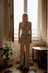 NIDODILEDA Bliss Dress Silvery Ασημί Φόρεμα