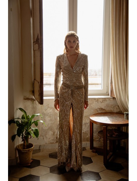 NIDODILEDA Bliss Dress Silvery Ασημί Φόρεμα
