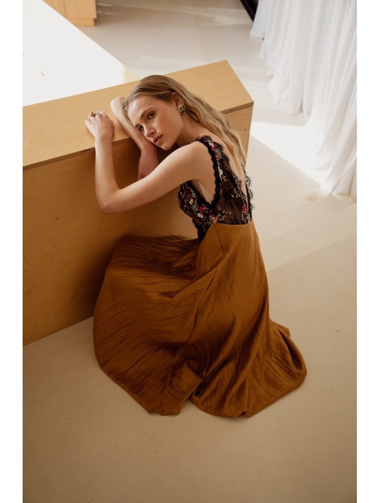NIDODILEDA Cadence Dress Bronze Dress