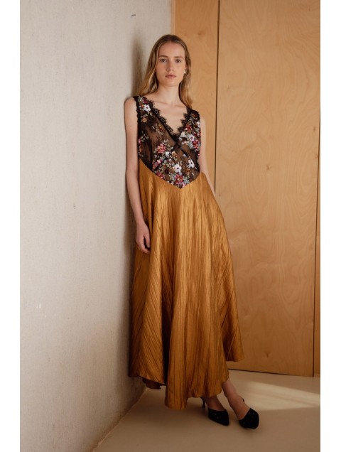 NIDODILEDA Cadence Dress Bronze Dress