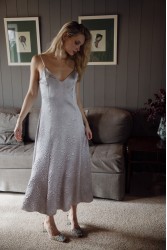 NIDODILEDA Cerylo Dress Light Grey