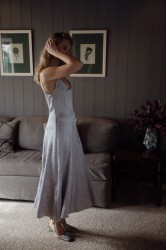 NIDODILEDA Cerylo Dress Light Grey