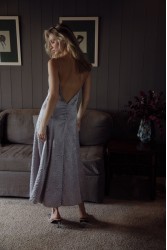 NIDODILEDA Cerylo Dress Light Grey