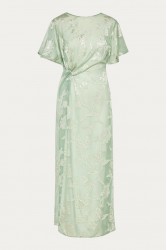 NIDODILEDA Crossing Top Dress Jacquard Patterned Tulle