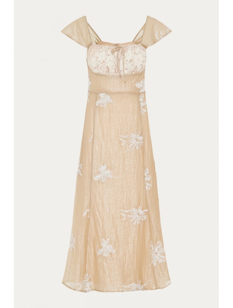 NIDODILEDA Dainty Dress Silvery Sand