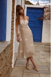 NIDODILEDA Dainty Dress Silvery Sand