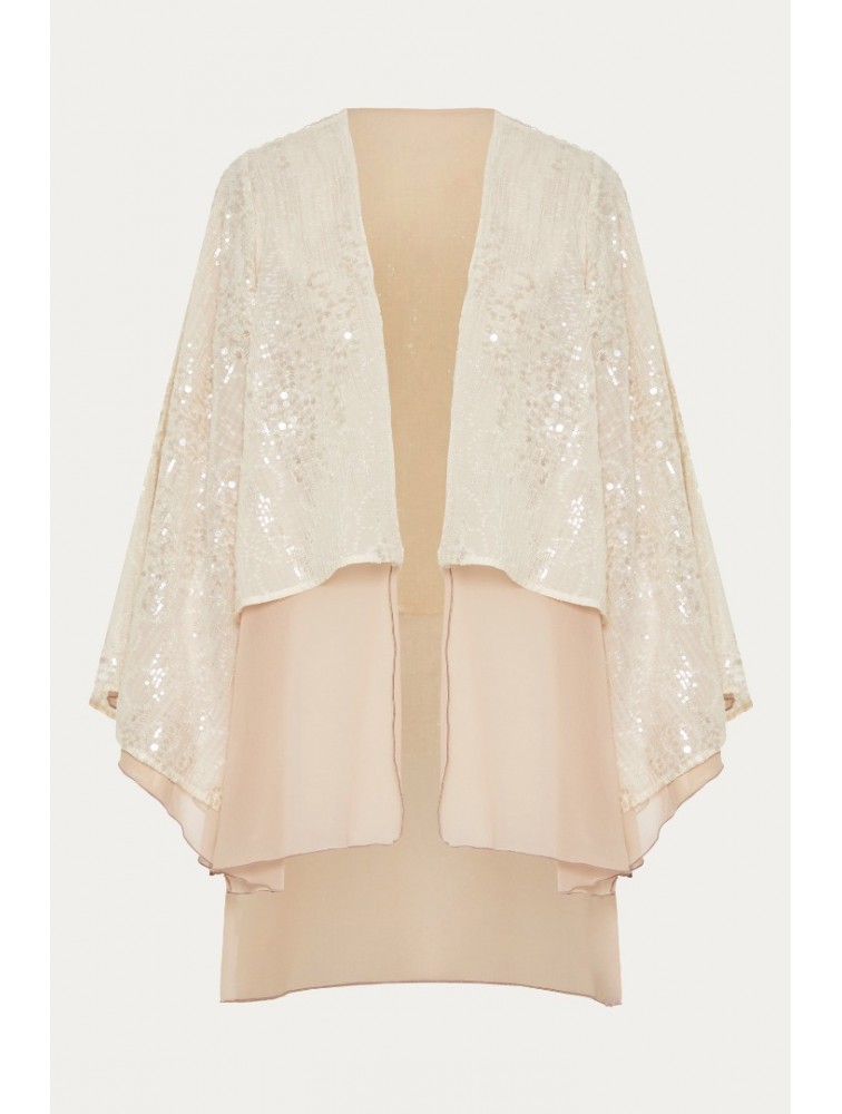 NIDODILEDA Dream Blazer Off White Nude Εκρού Μπλέιζερ