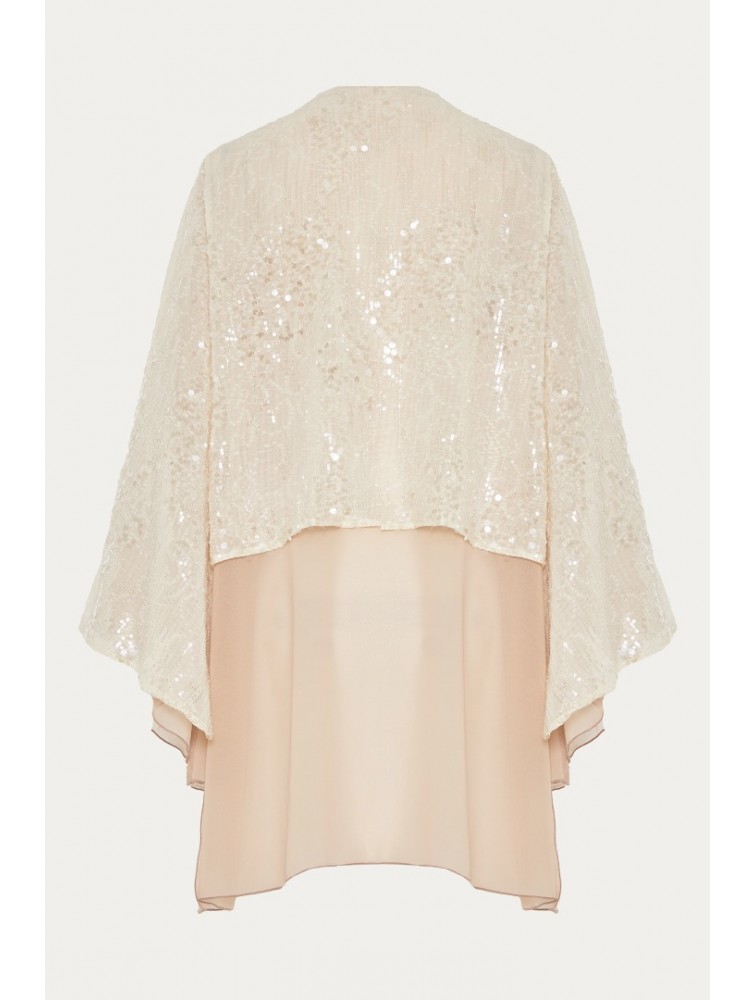 NIDODILEDA Dream Blazer Off White Nude Εκρού Μπλέιζερ
