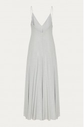 NIDODILEDA Drift Dress Sparkly Thread Silver