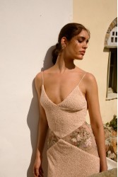 NIDODILEDA Entarlo Dress Beaded Sequined