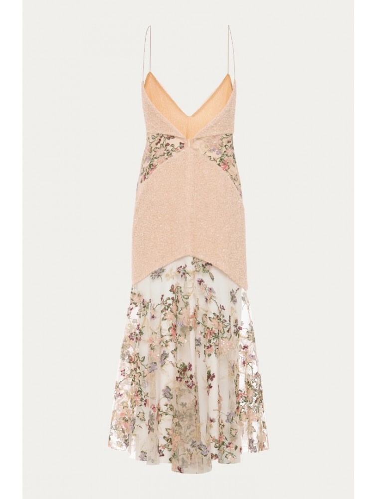 NIDODILEDA Entarlo Dress Beaded Sequined
