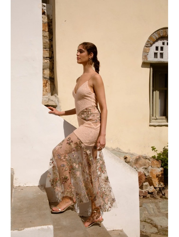 NIDODILEDA Entarlo Dress Beaded Sequined