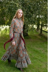 NIDODILEDA Eve Dress Knitted Lace Brown Veraman Καφέ Κεντητό Φόρεμα