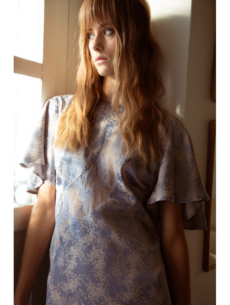 NIDODILEDA Fate Dress Light Blue