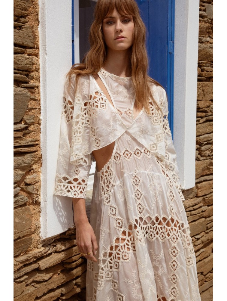 NIDODILEDA Fave Shirt Off White Εκρού Πουκαμίσα