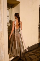 NIDODILEDA Fenella Dress Sleek Chiffon Patterned