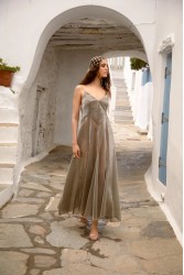 NIDODILEDA Fenella Dress Sleek Chiffon Patterned
