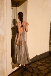 NIDODILEDA Fenella Dress Sleek Chiffon Patterned