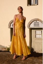 NIDODILEDA Fenella Dress Sleek Chiffon Patterned