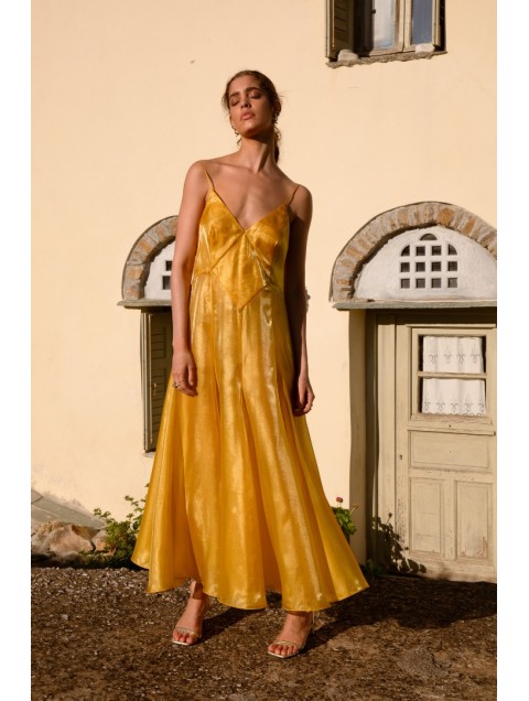 NIDODILEDA Fenella Dress Sleek Chiffon Patterned