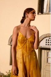 NIDODILEDA Fenella Dress Sleek Chiffon Patterned