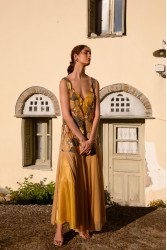 NIDODILEDA Fenella Dress Sleek Chiffon Patterned