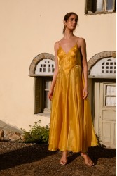 NIDODILEDA Fenella Dress Sleek Chiffon Patterned