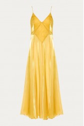 NIDODILEDA Fenella Dress Sleek Chiffon Patterned