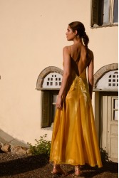 NIDODILEDA Fenella Dress Sleek Chiffon Patterned