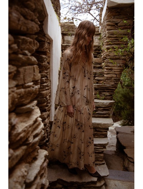 NIDODILEDA Glimmer Dress Sand