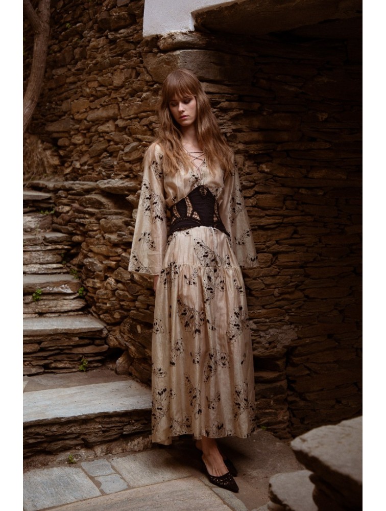 NIDODILEDA Glimmer Dress Sand
