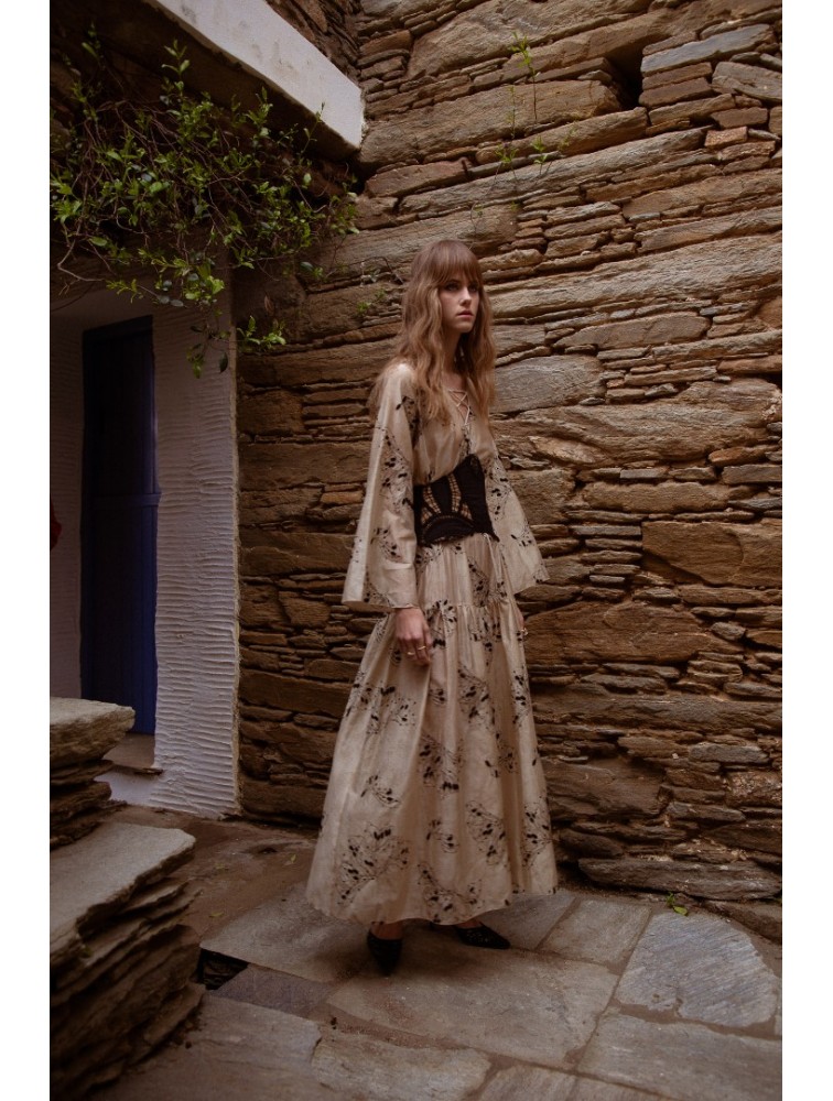 NIDODILEDA Glimmer Dress Sand