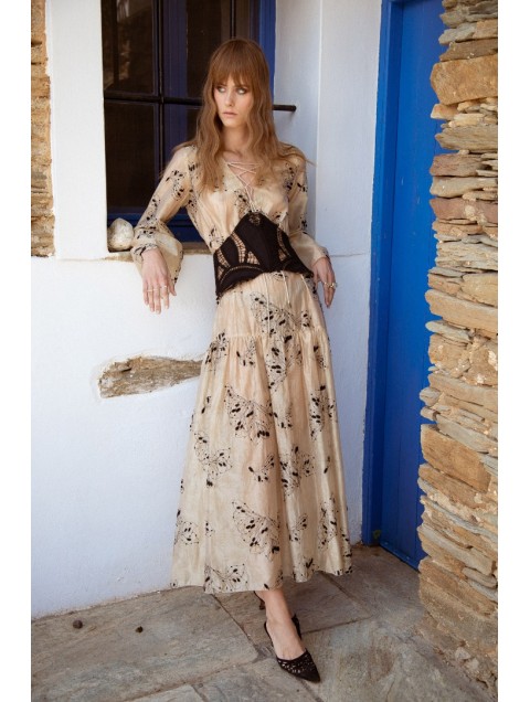NIDODILEDA Glimmer Dress Sand
