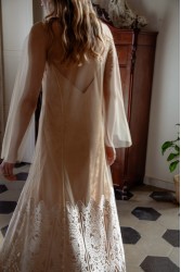 NIDODILEDA Grace Dress Nude Μπεζ Φόρεμα