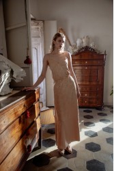 NIDODILEDA Grace Dress Nude Μπεζ Φόρεμα