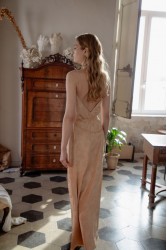 NIDODILEDA Grace Dress Nude Μπεζ Φόρεμα