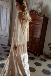NIDODILEDA Grace Dress Nude Μπεζ Φόρεμα