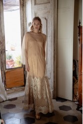 NIDODILEDA Grace Dress Nude Μπεζ Φόρεμα