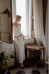 NIDODILEDA Grace Dress Off White Εκρού Φόρεμα