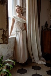 NIDODILEDA Grace Dress Off White Εκρού Φόρεμα