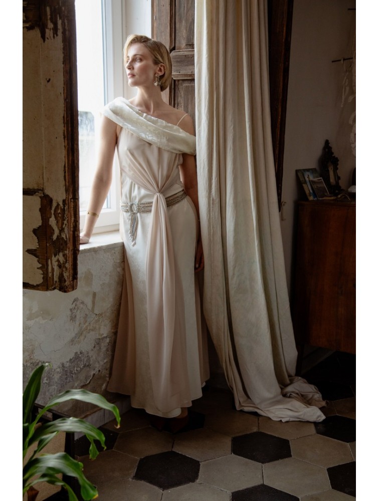 NIDODILEDA Grace Dress Off White Εκρού Φόρεμα