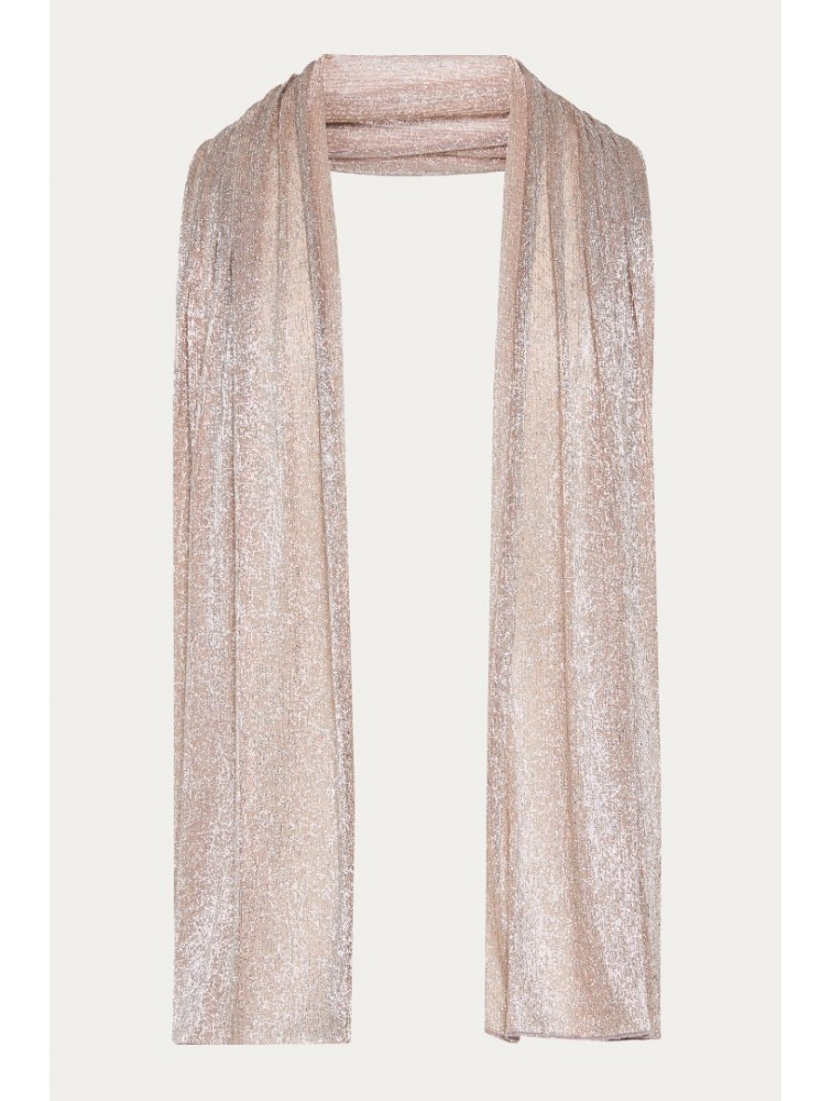 NIDODILEDA Ground Shawl Foil Printed Tulle