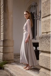 NIDODILEDA Ground Shawl Foil Printed Tulle