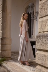 NIDODILEDA Ground Shawl Foil Printed Tulle
