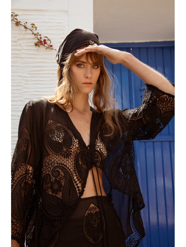 NIDODILEDA Harlow Top Black Μαύρο Τοπ