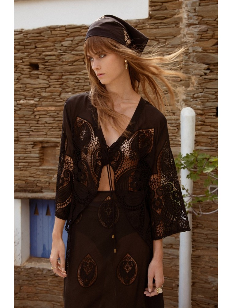 NIDODILEDA Harlow Top Black Μαύρο Τοπ