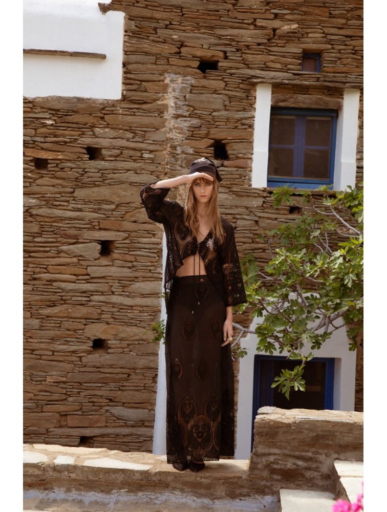 NIDODILEDA Harlow Top Black Μαύρο Τοπ