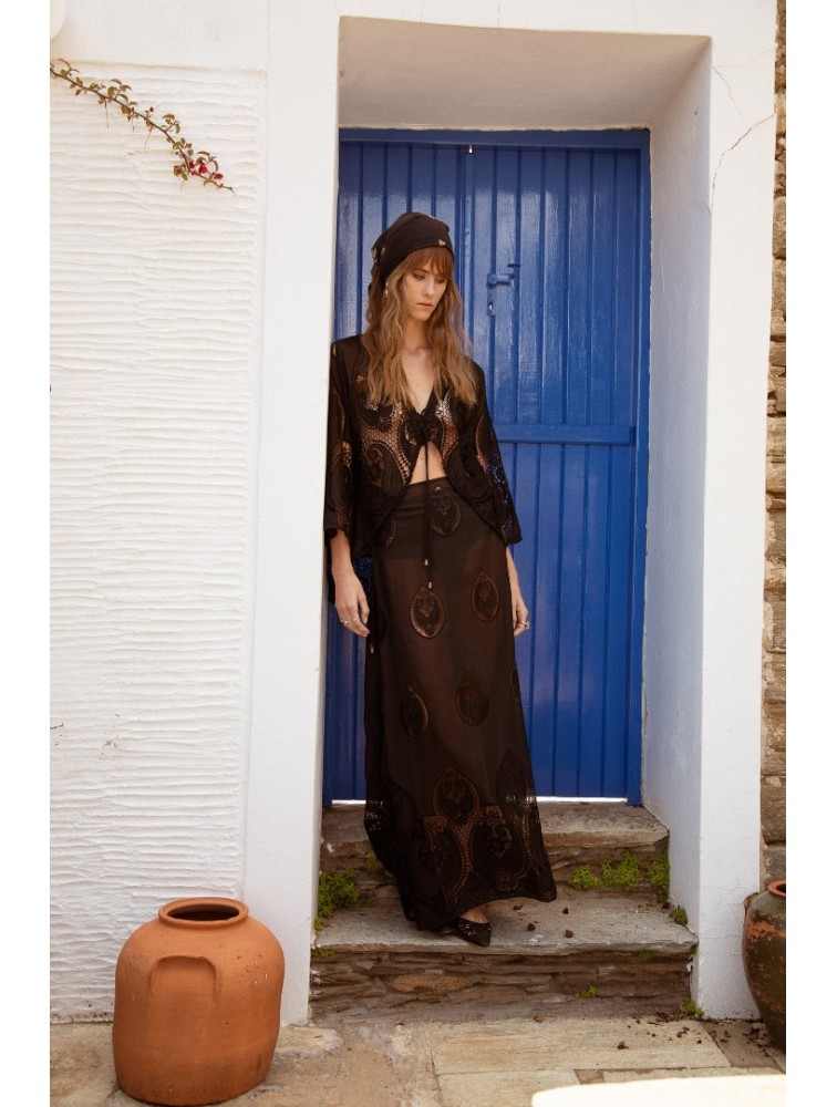 NIDODILEDA Harlow Top Black Μαύρο Τοπ